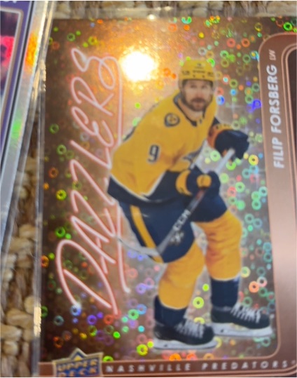 2024-25 Upper Deck Dazzlers #DZ-16 Filip Forsberg — front