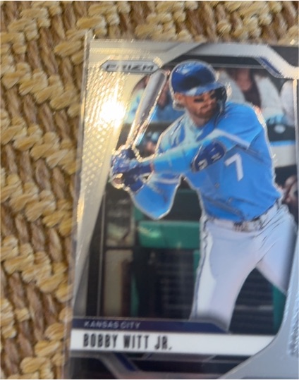 2025 Panini Prizm #160 Bobby Witt Jr. — front