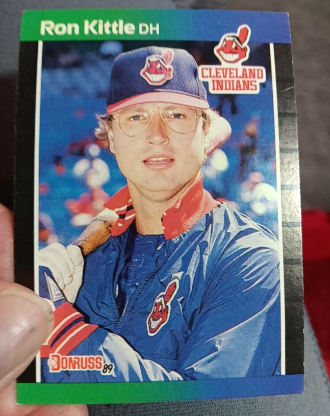 1989 Donruss #428 Ron Kittle — front