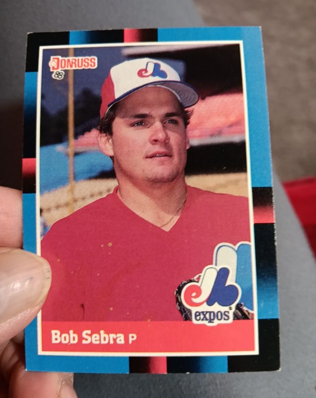 1988 Donruss #458 Bob Sebra — front