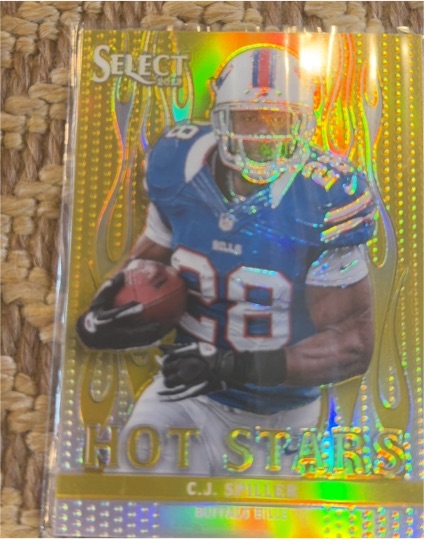 2013 Panini Select #28 C.J. Spiller Hot Stars — front