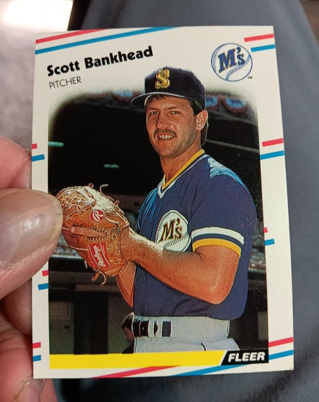 1988 Fleer #368 Scott Bankhead — front
