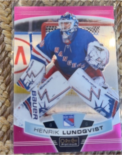 2019-20 O-Pee-Chee Platinum #45 Henrik Lundqvist — front