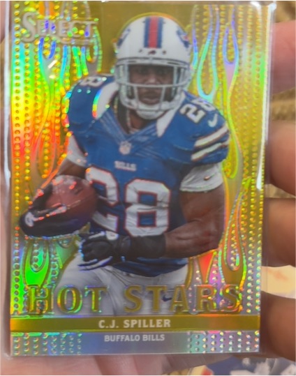 2013 Panini Select Hot Stars C.J. Spiller — front
