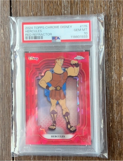 2024 Topps Chrome Disney #115 Hercules — front