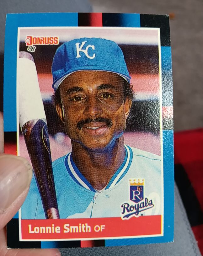 1988 Donruss #527 Lonnie Smith — front