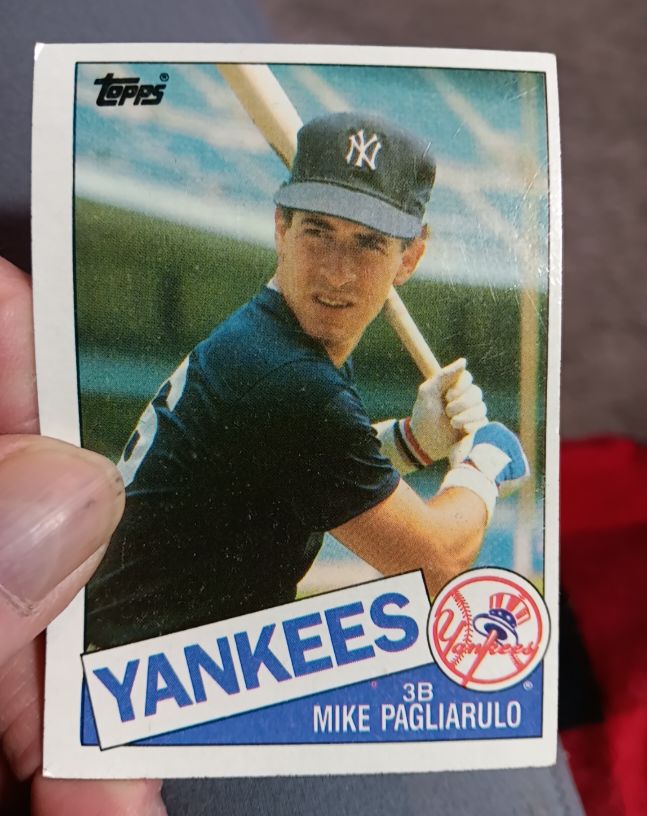 1985 Topps #638 Mike Pagliarulo — front