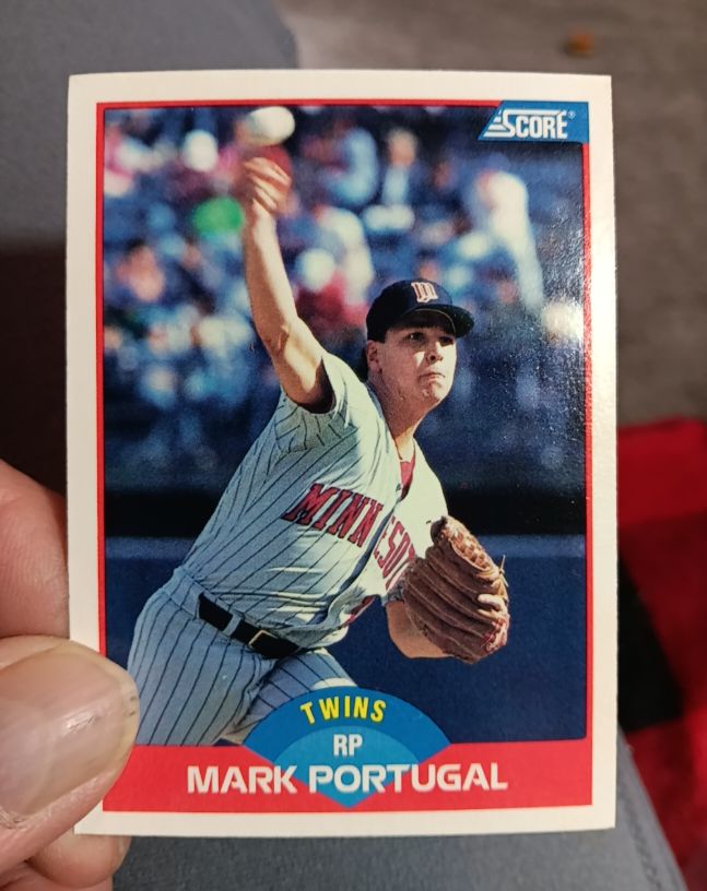 1989 Score #482 Mark Portugal — front