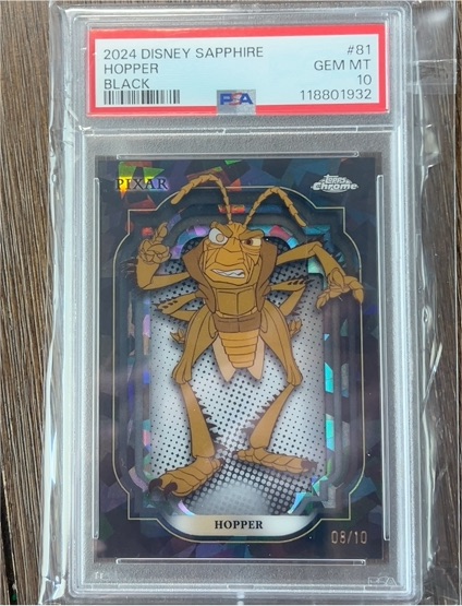 2024 Topps Chrome Disney Sapphire #81 Hopper — front