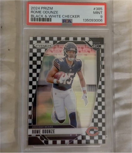 2024 Panini Prizm #385 Rome Odunze — front