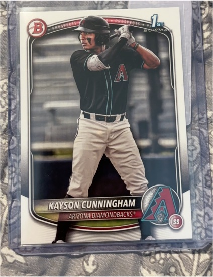 2025 Bowman Draft #BD-84 Kayson Cunningham — front