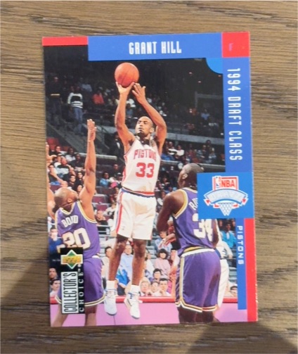 1994 Upper Deck Collector's Choice #409 Grant Hill — front