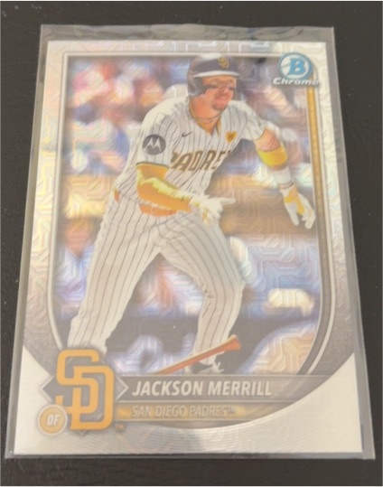 2025 Bowman Chrome #64 Jackson Merrill — front