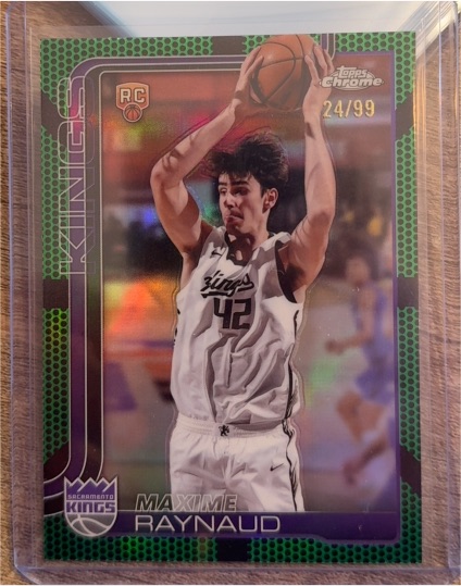 2025-26 Topps Chrome #293 Maxime Raynaud — front