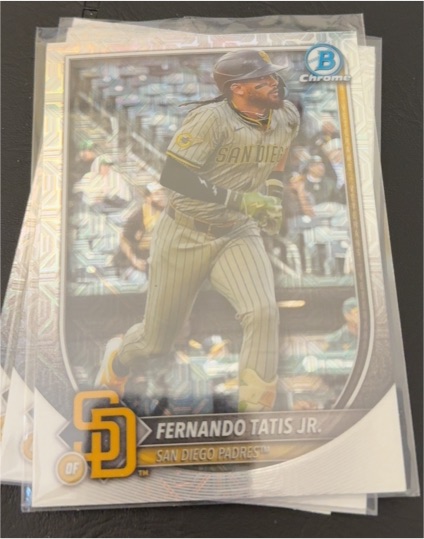 2025 Bowman Chrome #8 Fernando Tatís Jr. — front