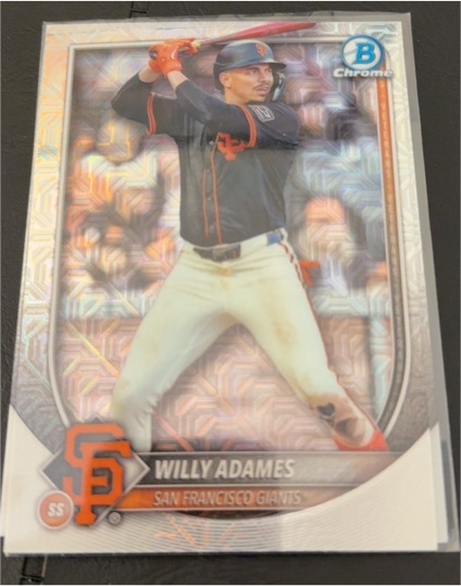 2025 Bowman Chrome #14 Willy Adames — front