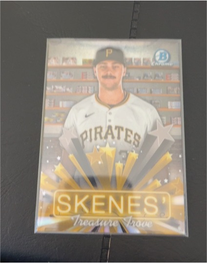 2025 Bowman Chrome #HS-13 Paul Skenes Treasure Trove — front