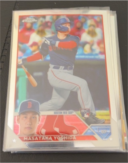 2023 Topps Chrome #167 Masataka Yoshida Rookie — front