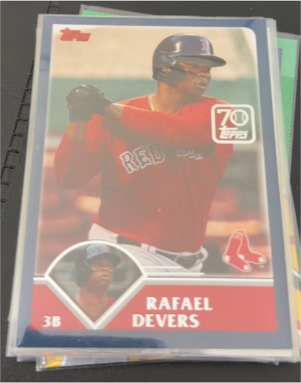 2021 Topps 70 Years of Topps #70YT-53 Rafael Devers — front