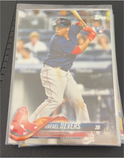 2018 Topps #18 Rafael Devers — front