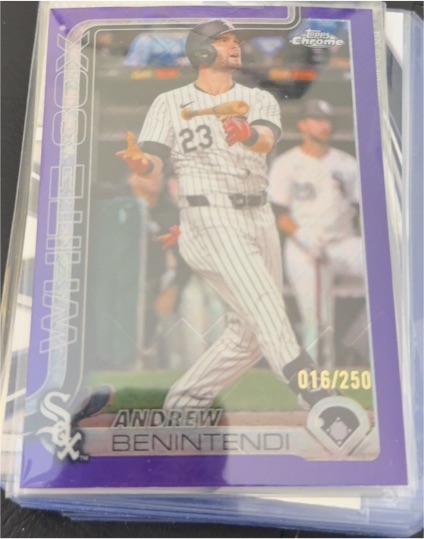 2025 Topps Chrome #197 Andrew Benintendi — front