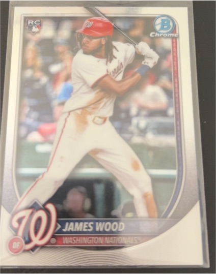 2025 Bowman Chrome #29 James Wood — front