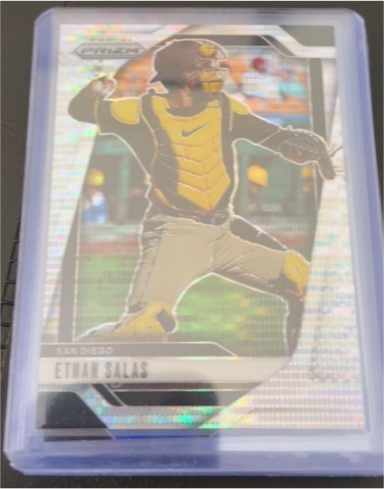 2025 Panini Prizm #299 Ethan Salas — front