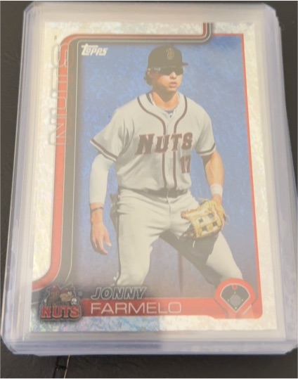 2025 Topps Pro Debut Chrome #PDC-156 Jonny Farmelo — front