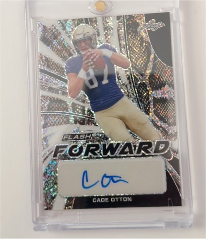 2022 Leaf Flash Forward #FF-CO1 Cade Otton — front