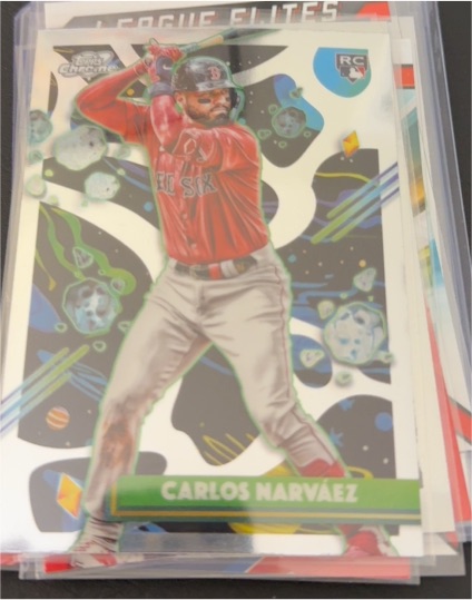 2025 Topps Cosmic Chrome #136 Carlos Narváez — front