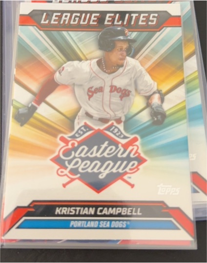 2025 Topps Pro Debut #LE-9 Kristian Campbell — front