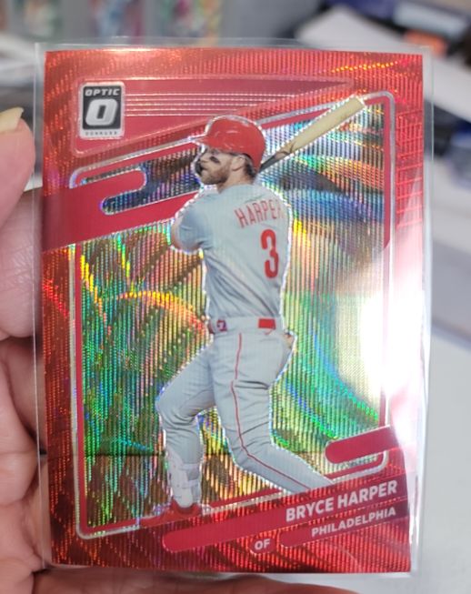 2021 Panini Donruss Optic #176 Bryce Harper — front