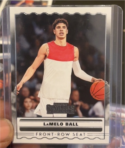 2020 Panini Contenders Draft Picks #SS-4 LaMelo Ball Front-Row Seat — front