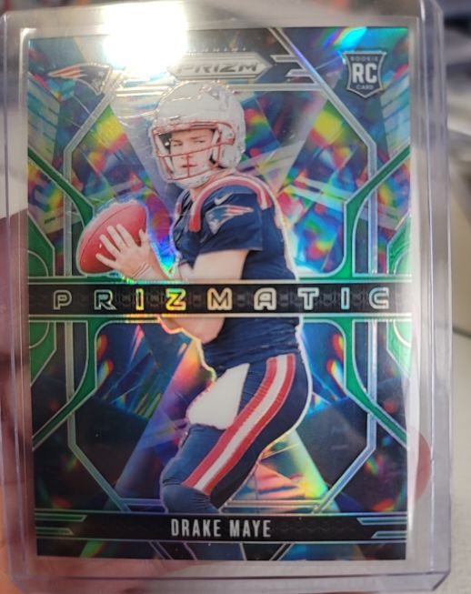 2024 Panini Prizm #2 Drake Maye Prizmatic — front