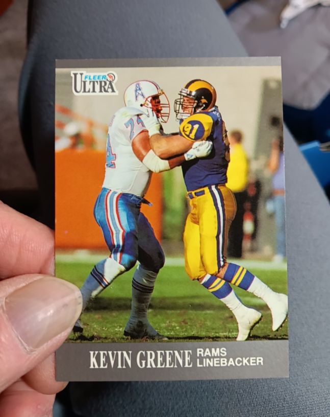 1991 Fleer Ultra #256 Kevin Greene — front
