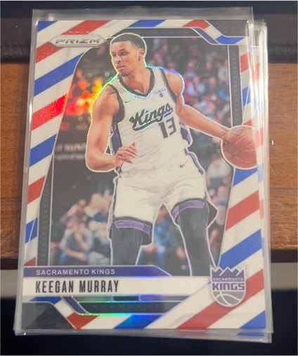 2024-25 Panini Prizm #7 Keegan Murray — front