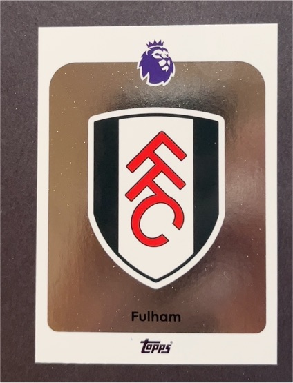 2025-26 Topps Premier League #145 Fulham Team Badge — front
