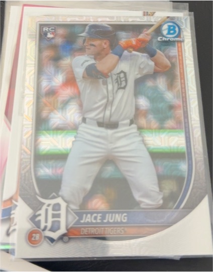 2025 Bowman Chrome #59 Jace Jung — front