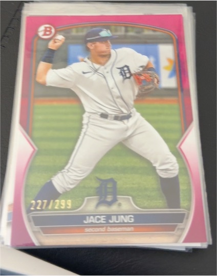 2023 Bowman Prospects #BP-53 Jace Jung — front