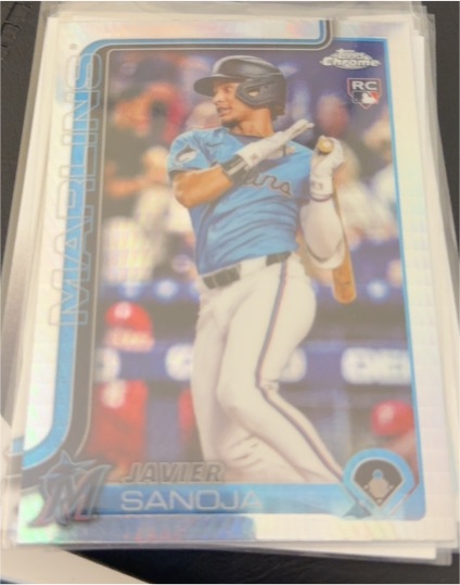 2025 Topps Chrome #76 Javier Sanoja — front