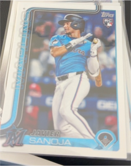 2025 Topps #76 Javier Sanoja — front