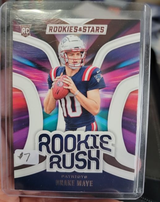 2024 Panini Rookies & Stars #RR-DME Drake Maye — front