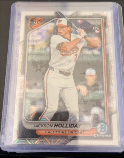 2024 Bowman Chrome #26 Jackson Holliday — front