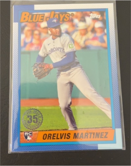 2025 Topps Series 1 #T90-25 Orelvis Martinez — front