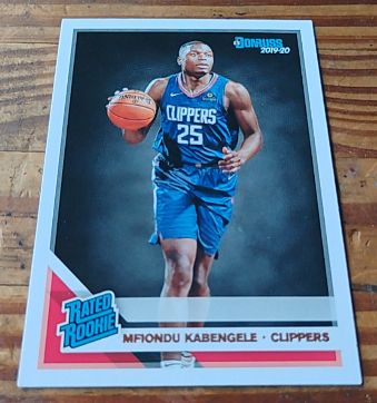 2019-20 Panini Donruss #225 Mfiondu Kabengele — front
