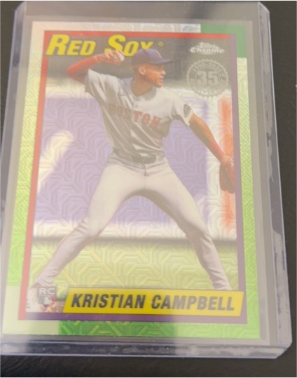 2025 Topps Update #U90C-47 Kristian Campbell — front