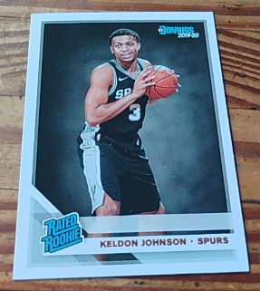 2019-20 Panini Donruss #227 Keldon Johnson — front