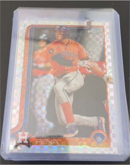 2025 Topps Chrome #239 Jeremy Pena — front