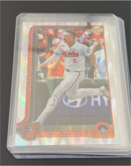 2025 Topps Chrome #107 Ryan Mountcastle — front