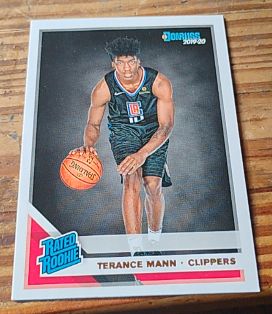 2019-20 Panini Donruss #242 Terance Mann — front